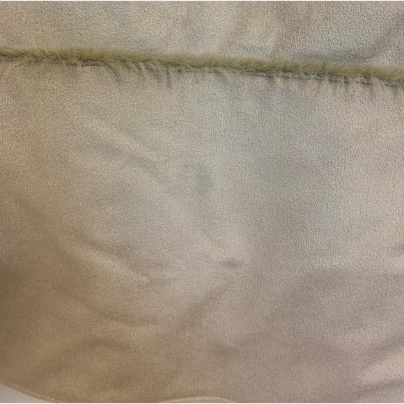 Barrage Authentic Faux Fur Shearling Vest Tan Beige Size Large - Picture 11 of 15